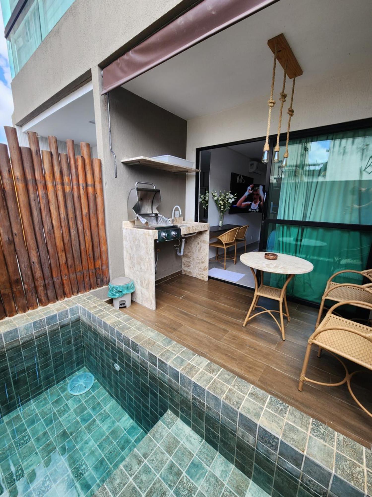 Flat Zero7 Del Porto Com Piscina Privativa - * Pôrto das Galinhas